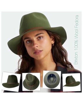 BRIXTON Wool Felted Fedora